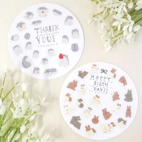 World Craft Mamire Pandas PET Stickers