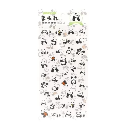 World Craft Mamire Pandas PET Stickers