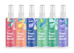 Yoga Mat Cleaner Variety Set, 6 Bottles